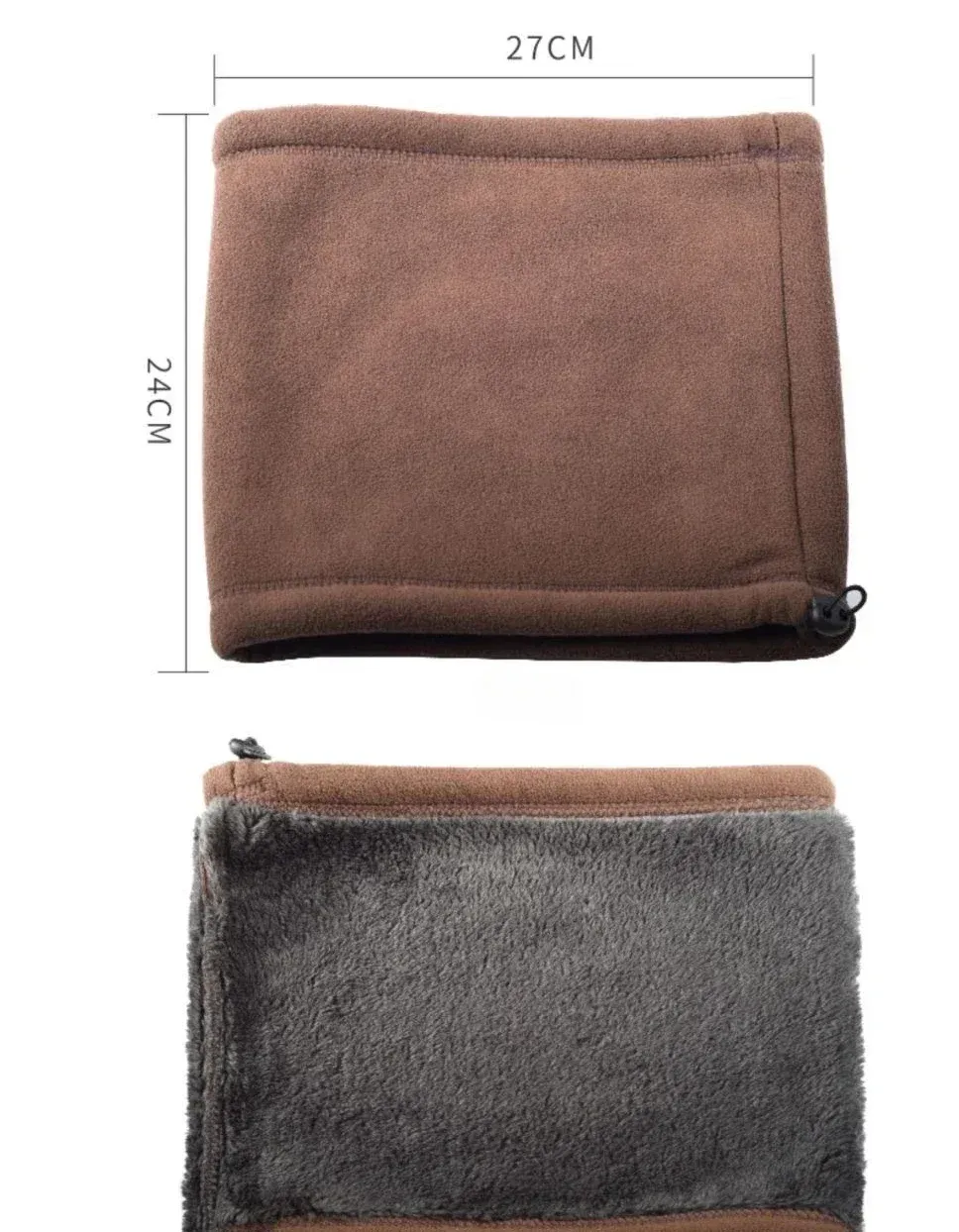 Флісова маска-шарф для електросамоката: захист від вітру 8